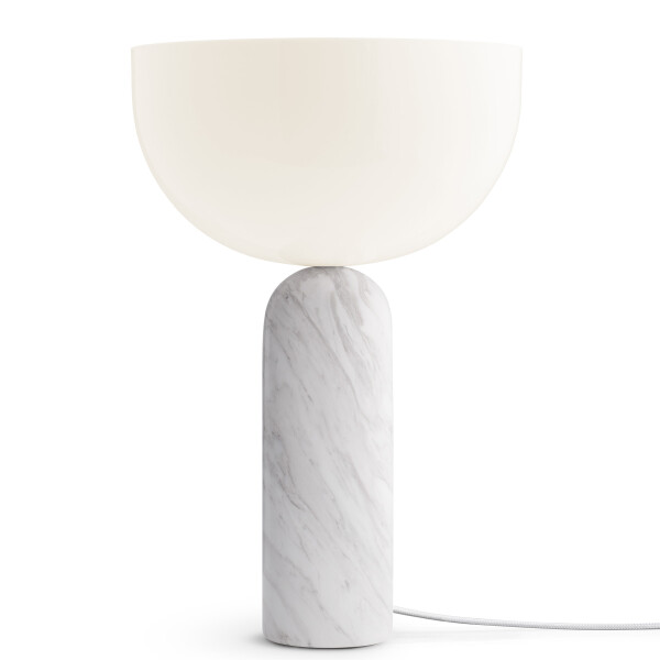 New Works Kizu Table Lamp White Marble Large on kuva