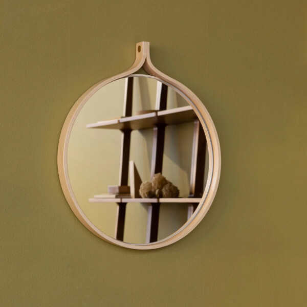 Swedese comma round mirror 40 image