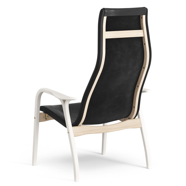 Swedese Lamino Duality easy chair black back image