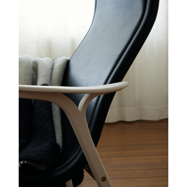 Swedese lamino duality oak leather black close image