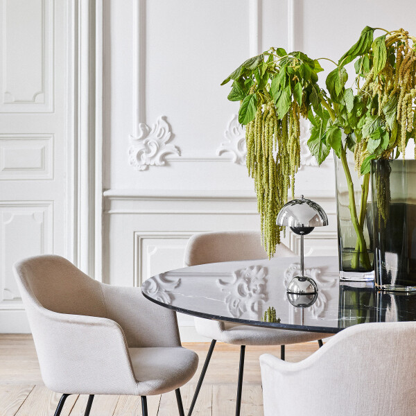 ATD Exhibition Flowerpot VP9 Chrome kuva