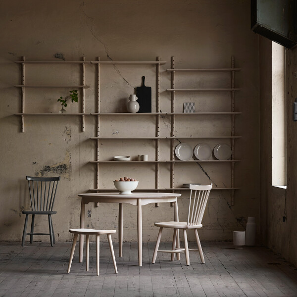 Stolab Palle stool Carl table fixed top and Lilla Aland chair 0407 image