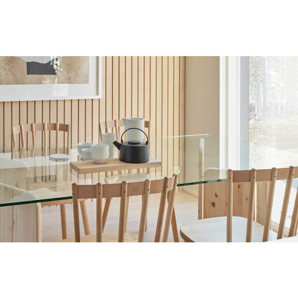 TAC Piena tuoli koivu nahka sisustus image