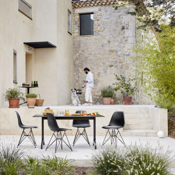 7086761 Eames Plastic Side Chair DSR Belleville Table Soft Seats Simmons v fullbleed 1440x image