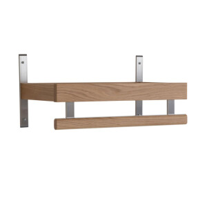 Oscarssons Möbel NADJA hattuhylly 50 cm, lakattu tammi kuva