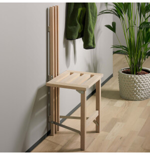 Oscarssons Möbel NADJA väggstol, vitoljad ek image