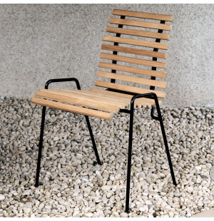 &Tradition RFH RD4 tuoli, tiikki/musta kuva