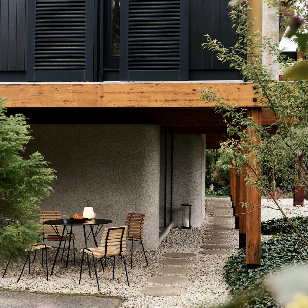 ATD Retail 2024 RFH Terrace Chair RD4 RFH Terrace Table RD6 Collect Glass SC60 Lucca SC51 Hurricane SC83 portrait image