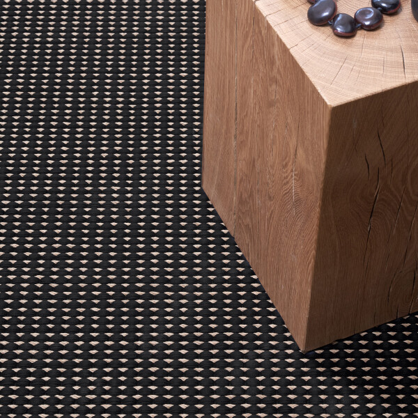 Duetto 1 17101002 col natural black hand woven 1 woodnotes kuva