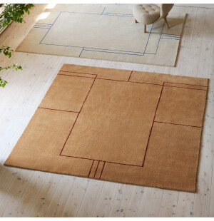 &Tradition CRUISE AP11 matto 240x240 cm, ruskea kuva