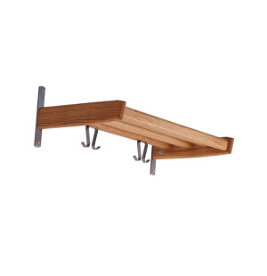 Oscarssons Möbel MEJA hattuhylly 59 cm, öljytty tammi kuva