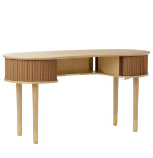 Umage AUDACIOUS DESK kirjoituspöytä, oak/sugar brown kuva