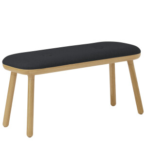 Umage PAFF bänk h46, oak/shadow image