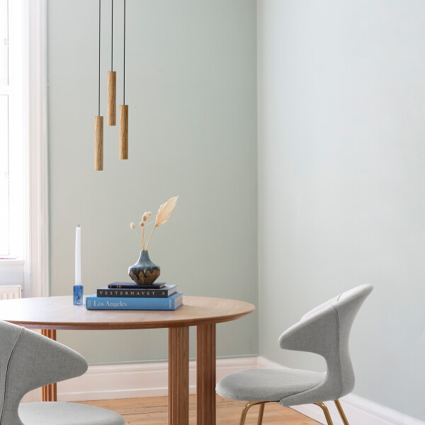 UMAGE lifestyle Comfort Circle Chimes cluster 3 oak Time Flies brass sterling image