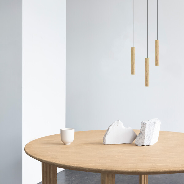 UMAGE lifestyle Comfort Circle oak Chimes cluster 3 oak image