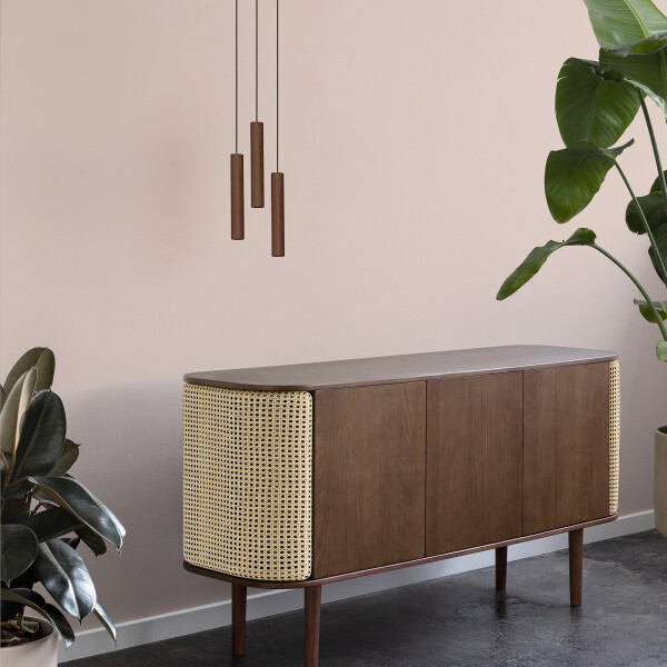 UMAGE lifestyle Treasures 3 door dark oak venetian cane Chimes cluster 3 dark oak kuva