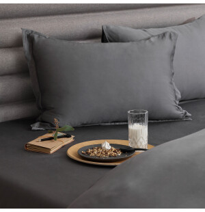 Tempur HOME BY TEMPUR tyynyliina perkaalipuuvillainen, anthracite kuva