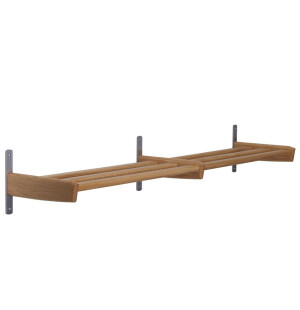 Oscarssons Möbel MEJA skohylla vägg 115 cm, oljad ek image