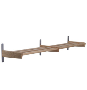 Oscarssons Möbel MEJA kenkähylly seinälle 115 cm, valkoöljytty tammi kuva