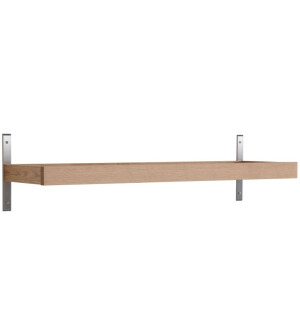 Oscarssons Möbel NADJA kenkähylly seinälle 80/100 cm, lakattu tammi kuva