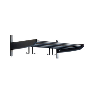 Oscarssons Möbel CORA hatthylla 59 cm, svart image
