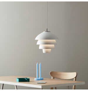 Belid VALENCIA taklampa Ø24cm, vit image