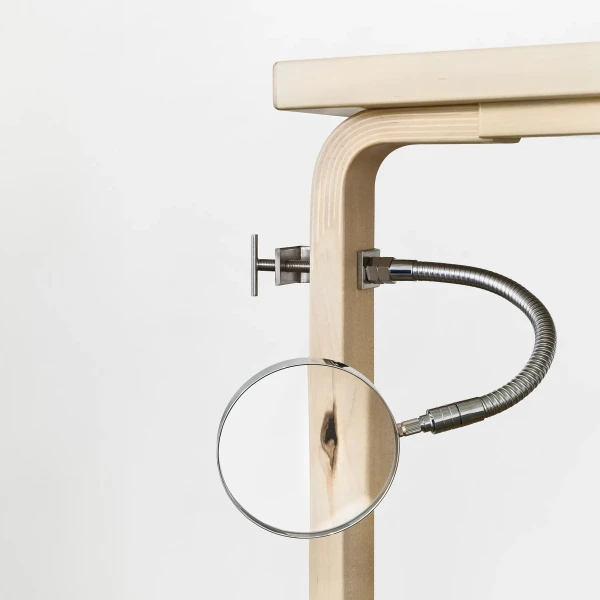 Artek Forest Collection In Situ Table 83 wild birch L leg detail kuva