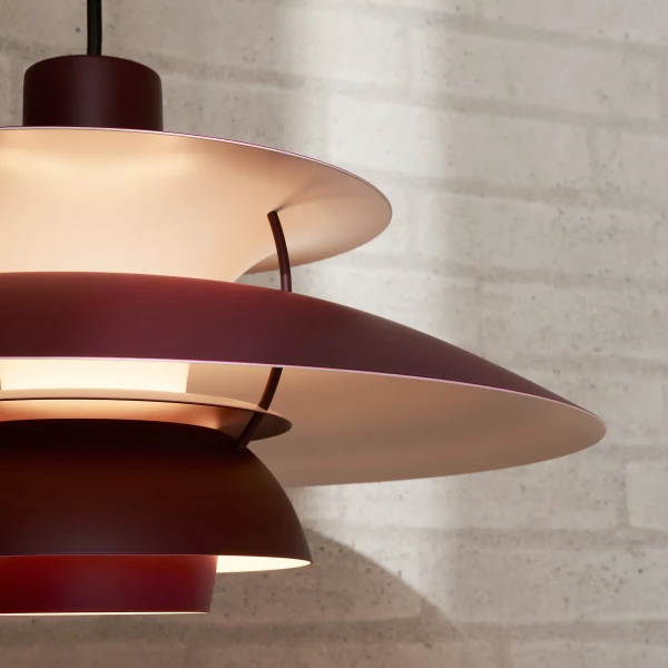 PH5 Burgundy Closeup side Odsherred 18088 kuva