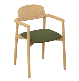 Skovby 842 tuoli, öljytty tammi/kangas kuva