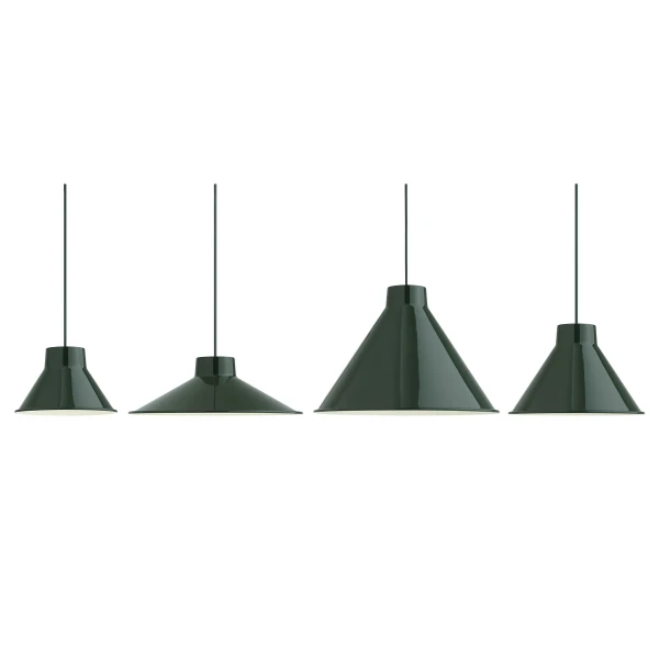Muuto Top pendant dark green group kuva