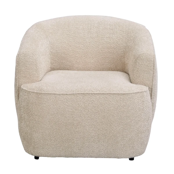 125400 a Dermot sofa chair light beige fabric Anna2 kuva