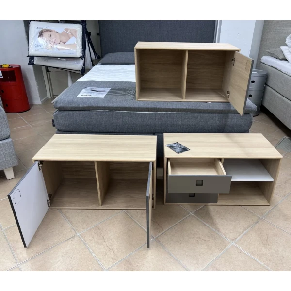 PBJ Choice vaggskap 3 st light oak 2 image