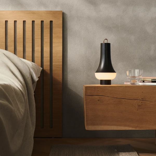 AW24 Tomoshi Brown Bed Light 20procent image