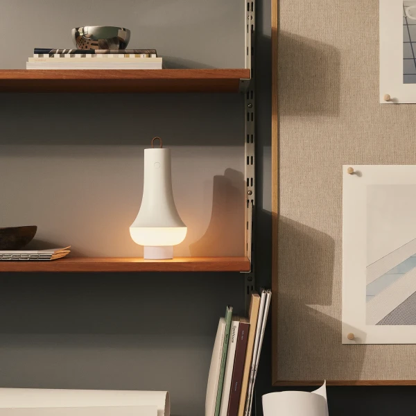 AW24 Tomoshi White Bookcase Light 20procent image