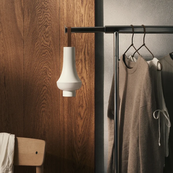 AW24 Tomoshi White Clothes rack Off image