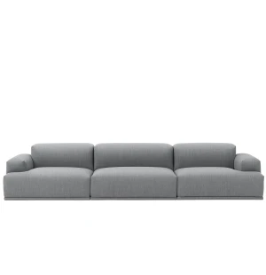 Muuto CONNECT modulsoffa 3-sits, Fiord 151 image