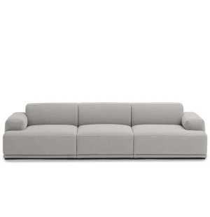 Muuto CONNECT SOFT moduulisohva 3-istuttava, Clay 12 kuva
