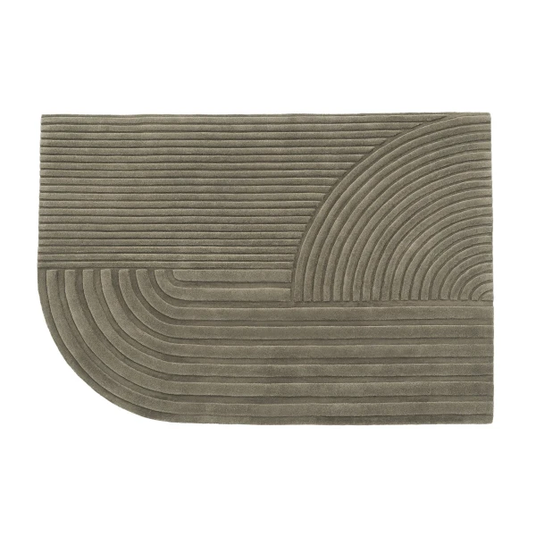 Relevo rug 170x240 taupe muuto hi res 150 kuva