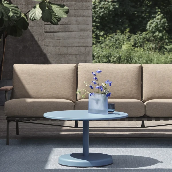 Muuto light blue ridge vase 16 glass kuva