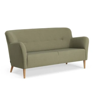 Swedese NOVA soffa 2-sits, Romo Linara 313 Caper/oljad ek image