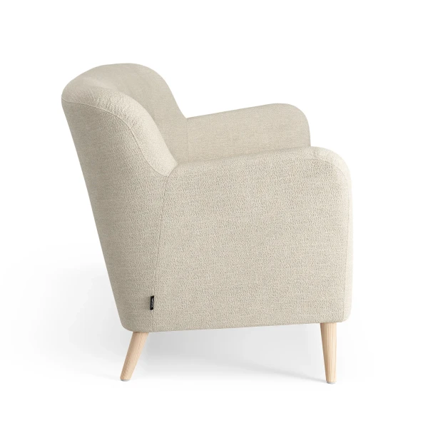 Swedese Nova 2 sits Sahco Ecriture 0210 Beige Ask Side image