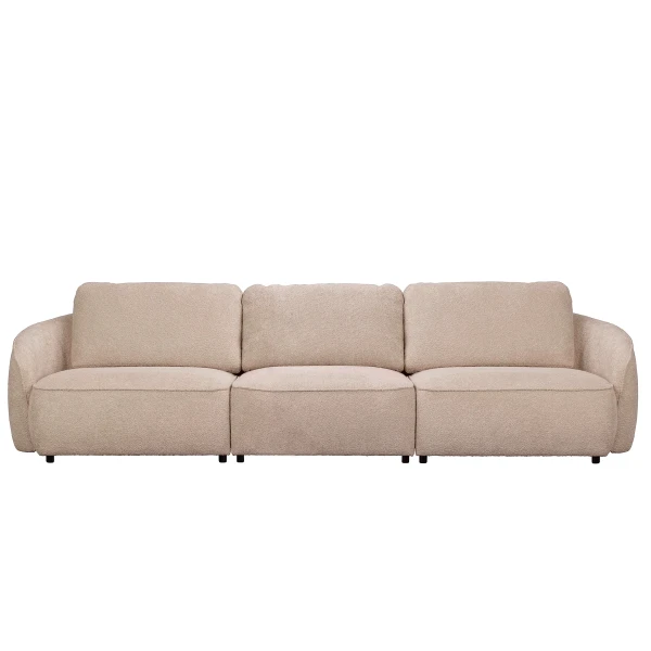 124571 b sb a Norris sofa 4 seater light beige fabric Anna 2 image