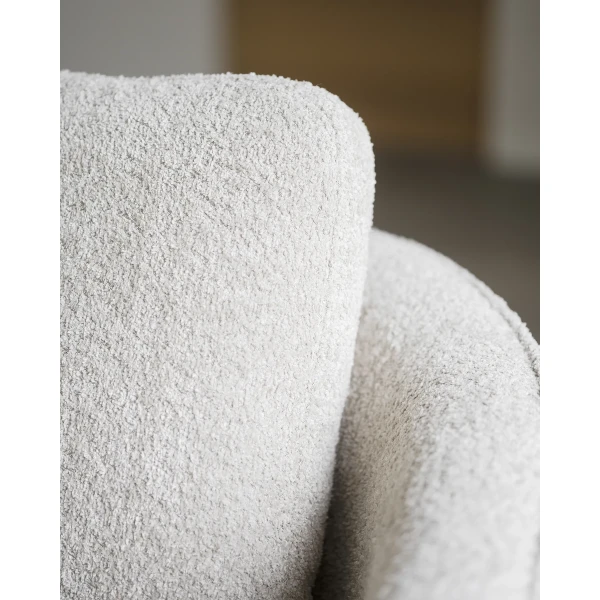 Rowico Norris 3 seater sofa in Anna light beige 2 fabric 05 kuva