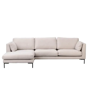 Rowico CORWIN soffa 3,5-sits med schäslong vänster, ljusbeige image