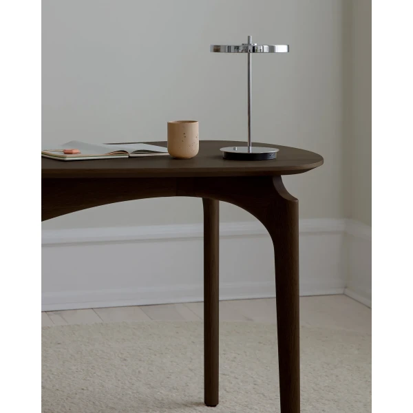 UMAGE lifestyle Duende dark oak Asteria Move polished steel 1 kuva