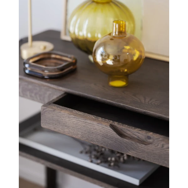 123142 b mb Markham console table in brown oak 02 kuva