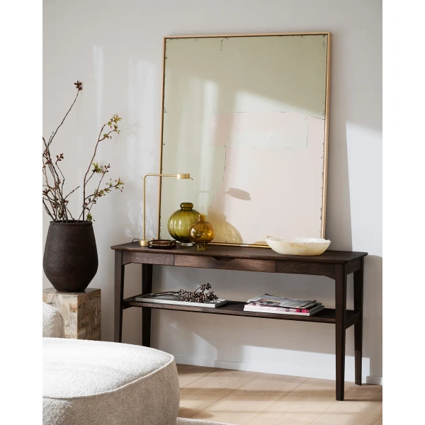 123142 b mb Markham console table in brown oak 03 kuva