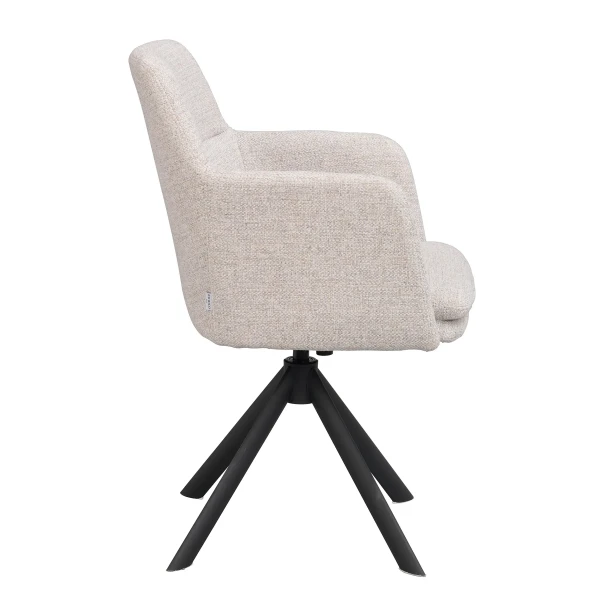 123222 c Gladstone armchair w swivel light beige image