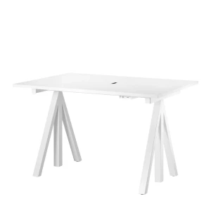 String WORKS skrivbord 120 cm, vit image