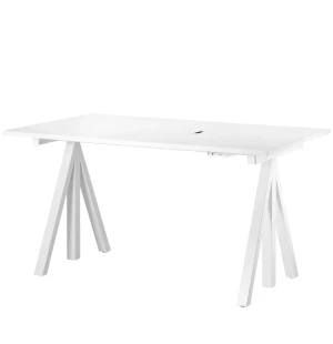 String WORKS skrivbord 140 cm, vit image